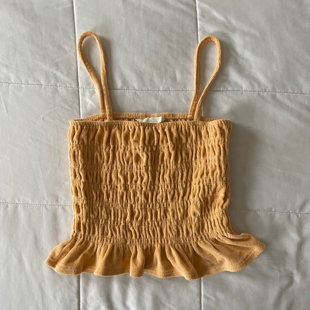 H&M, size small, orange